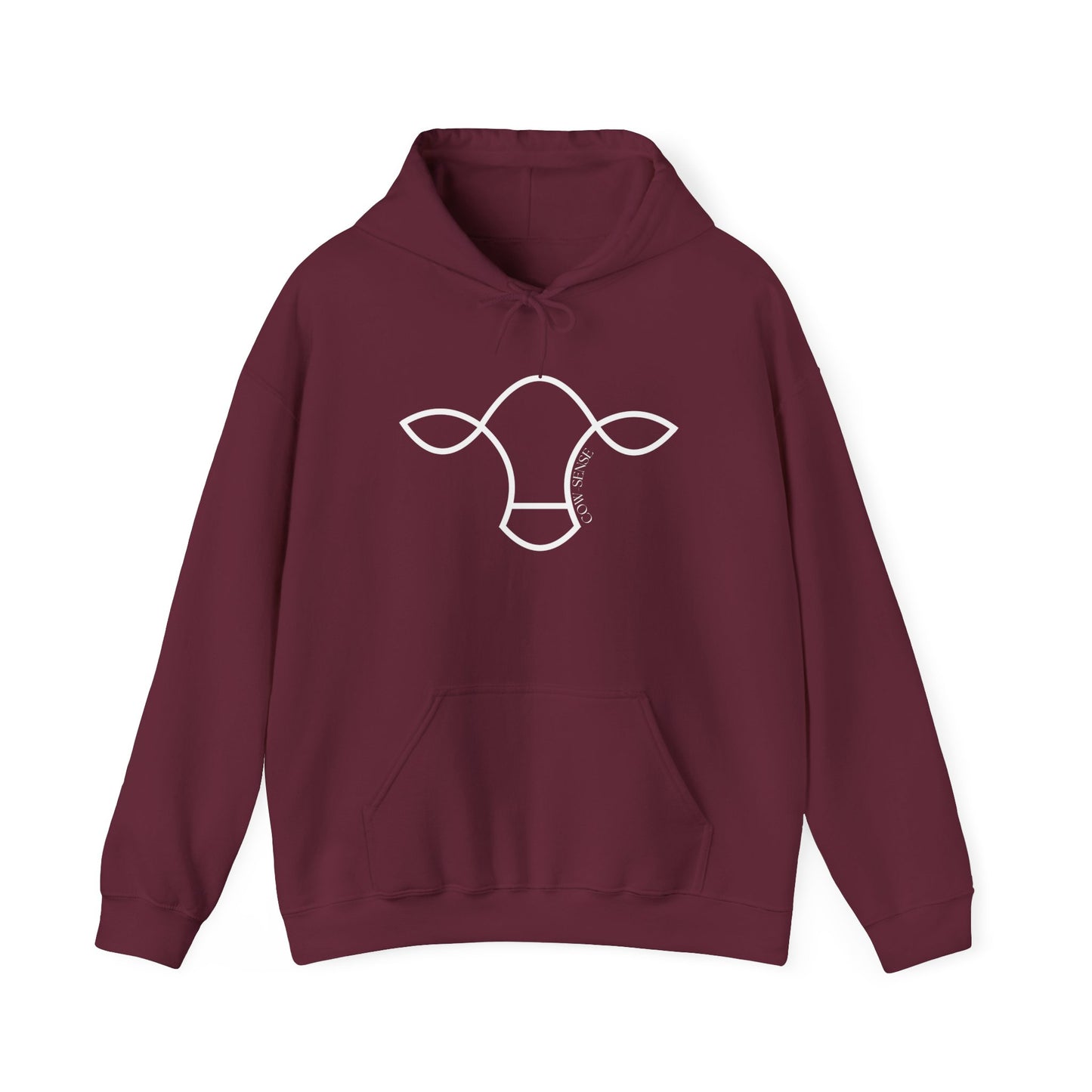 Cow-Sense Logo Hoodie