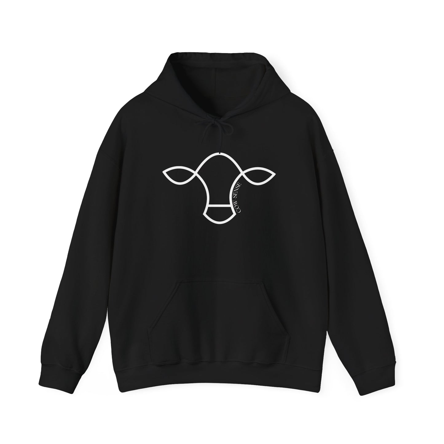 Cow-Sense Logo Hoodie