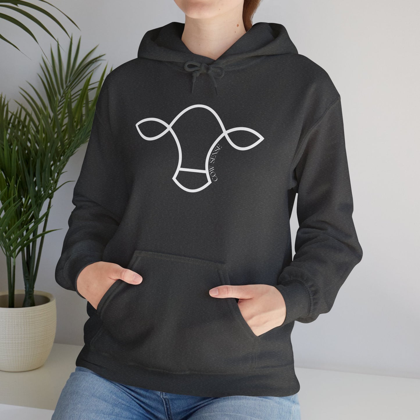 Cow-Sense Logo Hoodie
