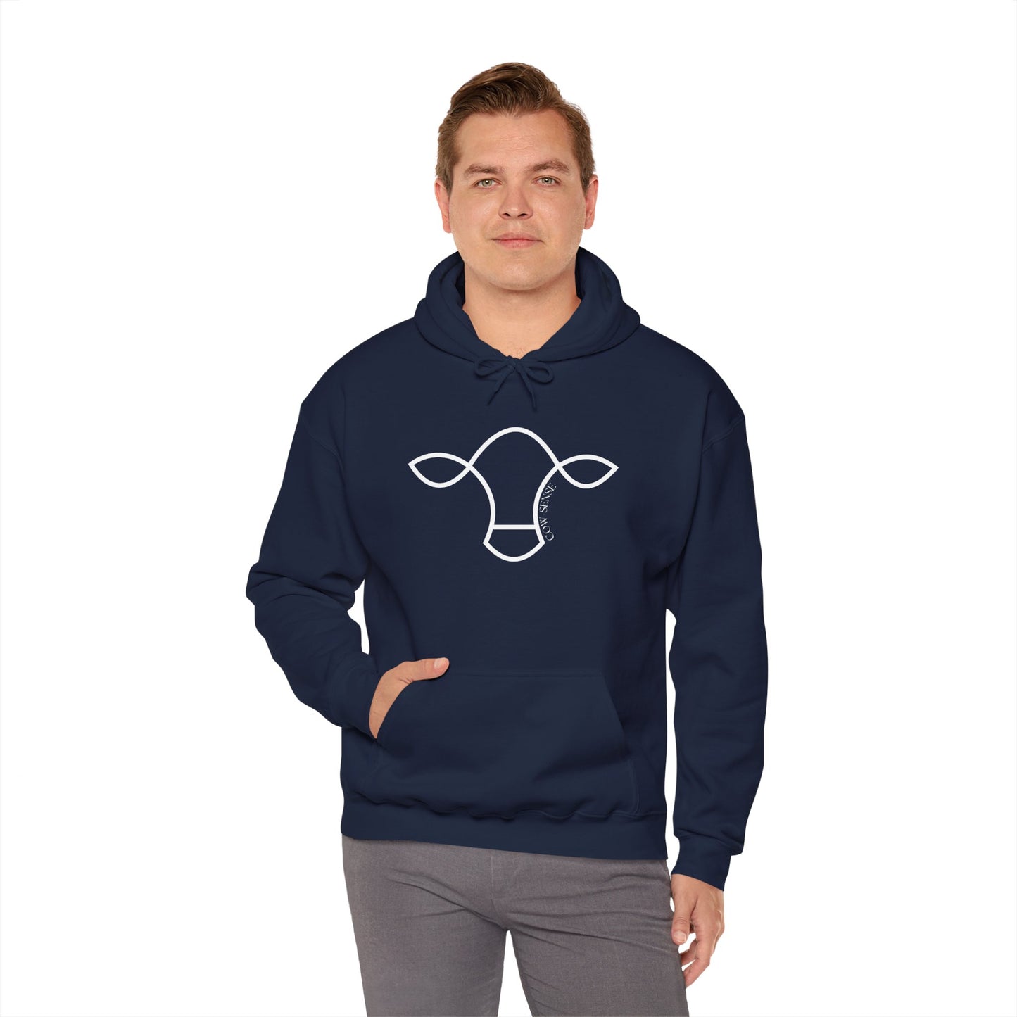 Cow-Sense Logo Hoodie