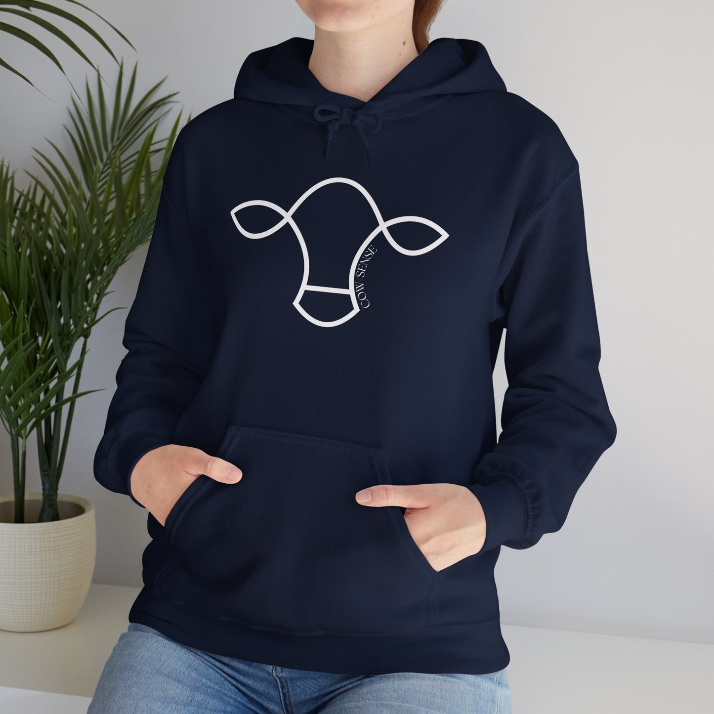 Cow-Sense Logo Hoodie
