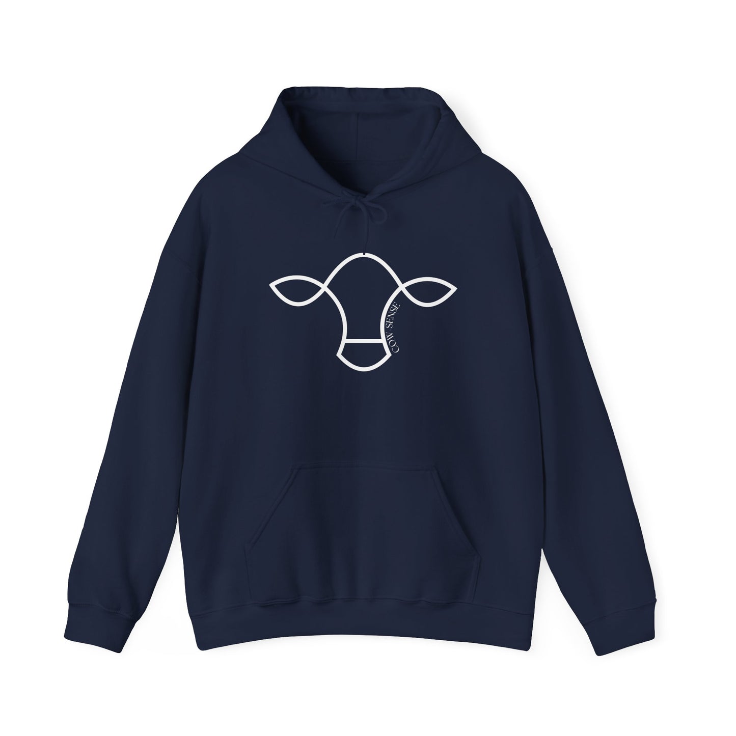Cow-Sense Logo Hoodie