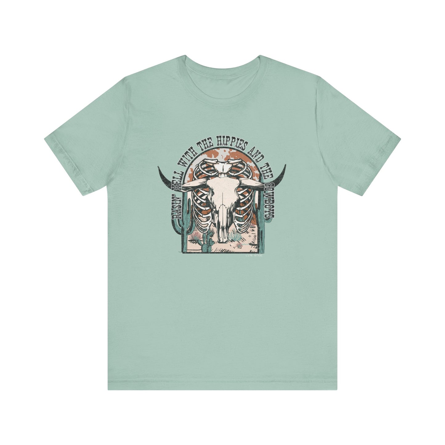 Hippies and Cowboys Short Sleeve Tee