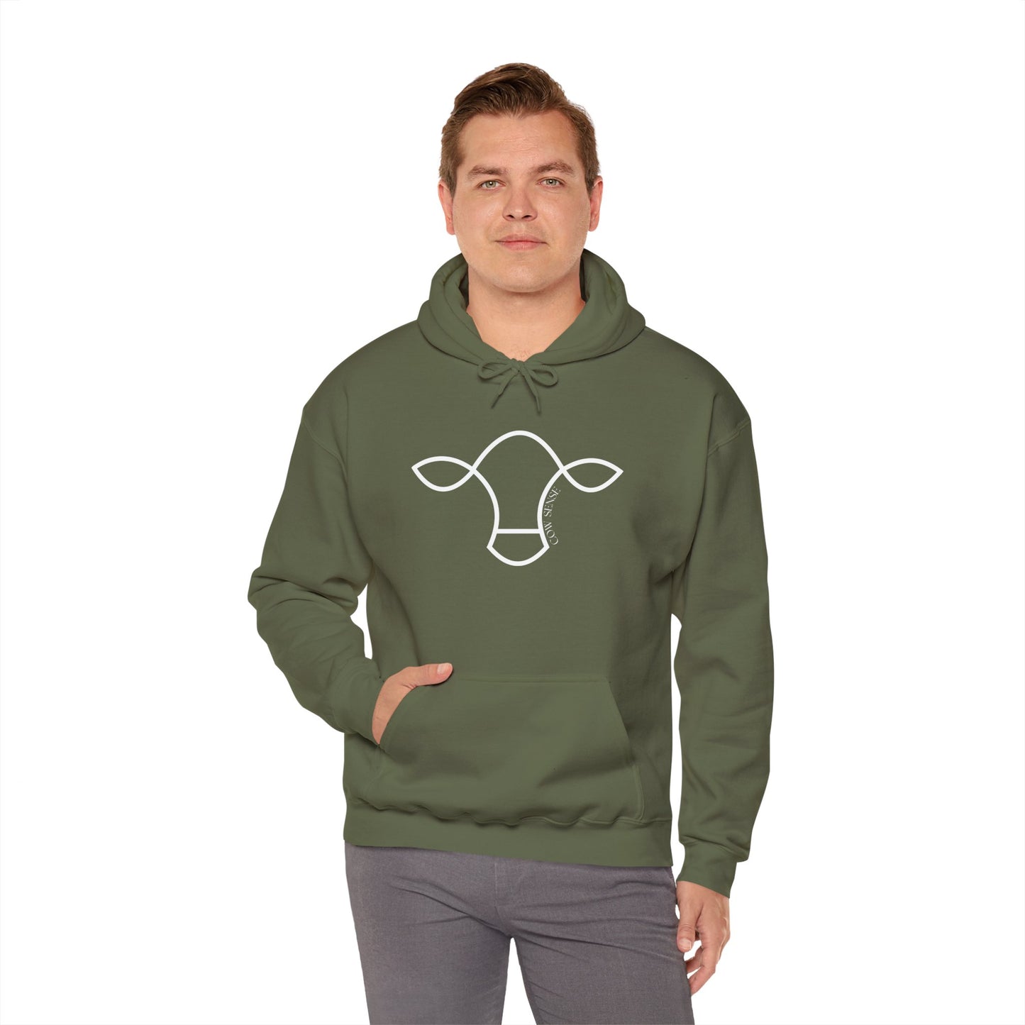 Cow-Sense Logo Hoodie