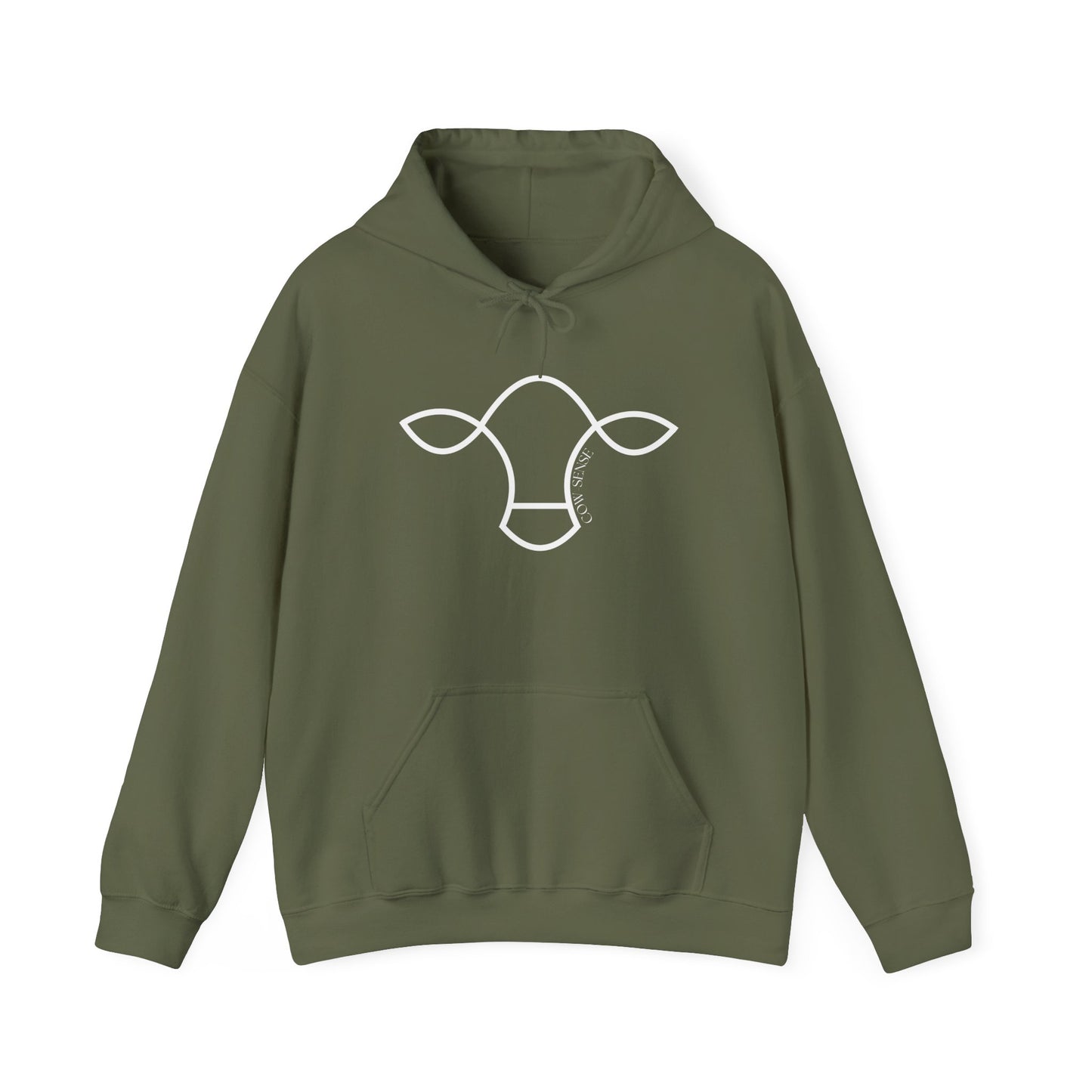 Cow-Sense Logo Hoodie