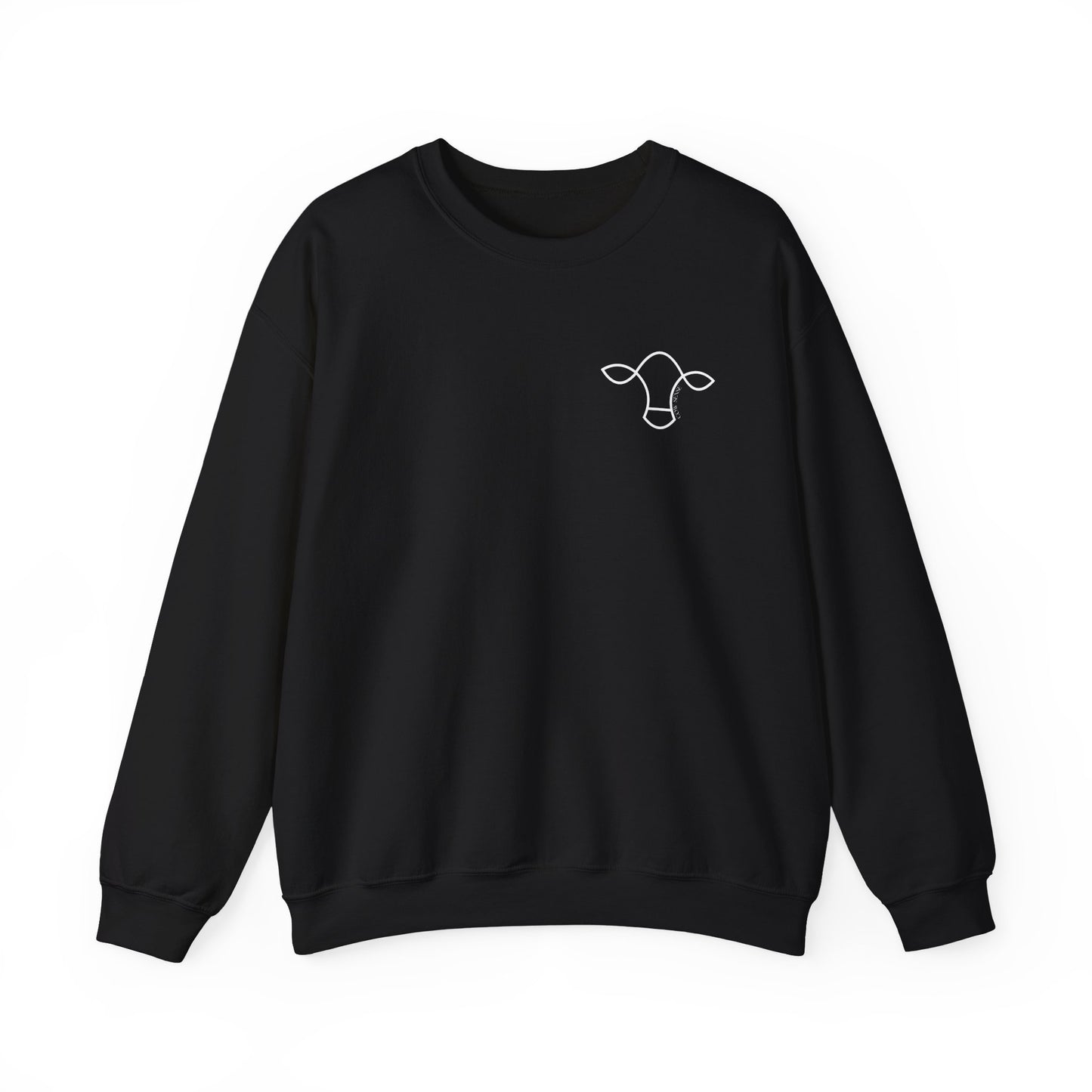 Cow-Sense Logo Crew Neck