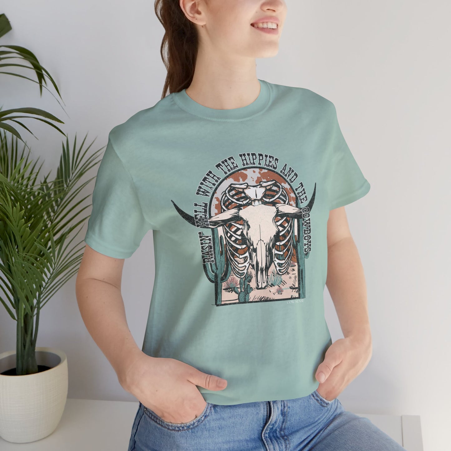 Hippies and Cowboys Short Sleeve Tee