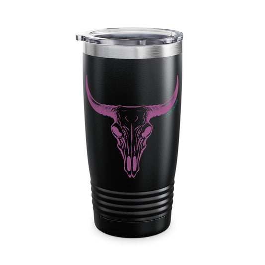 Cow Skull Tumbler, 20oz