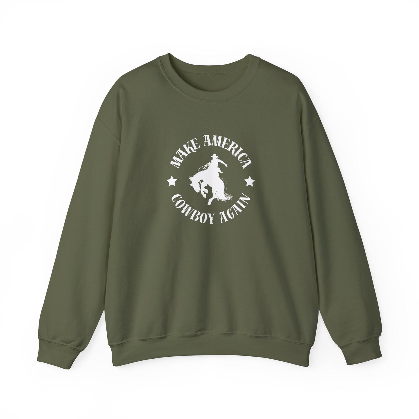 Make America Cowboy Crew Neck