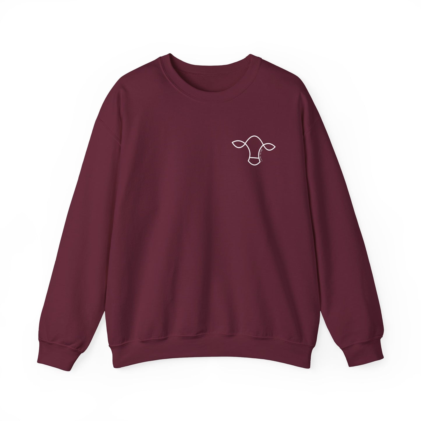 Cow-Sense Logo Crew Neck