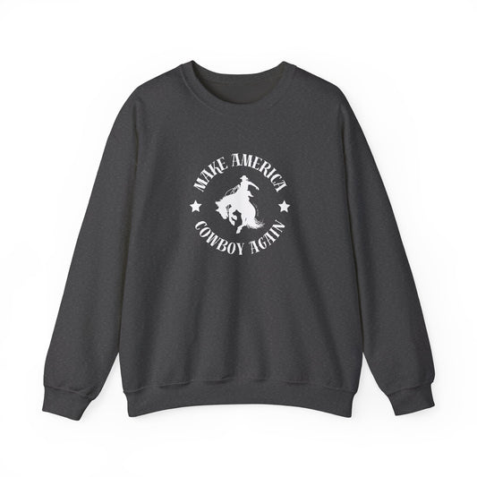 Make America Cowboy Crew Neck