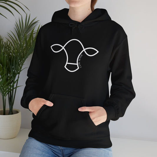 Cow-Sense Logo Hoodie