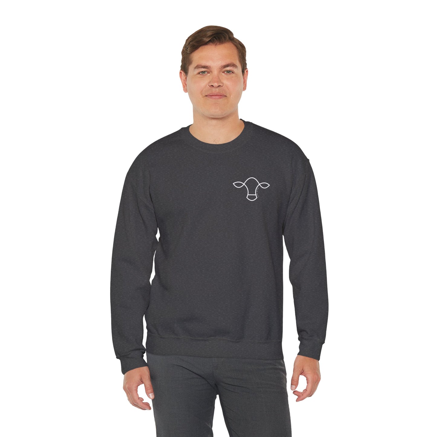 Cow-Sense Logo Crew Neck