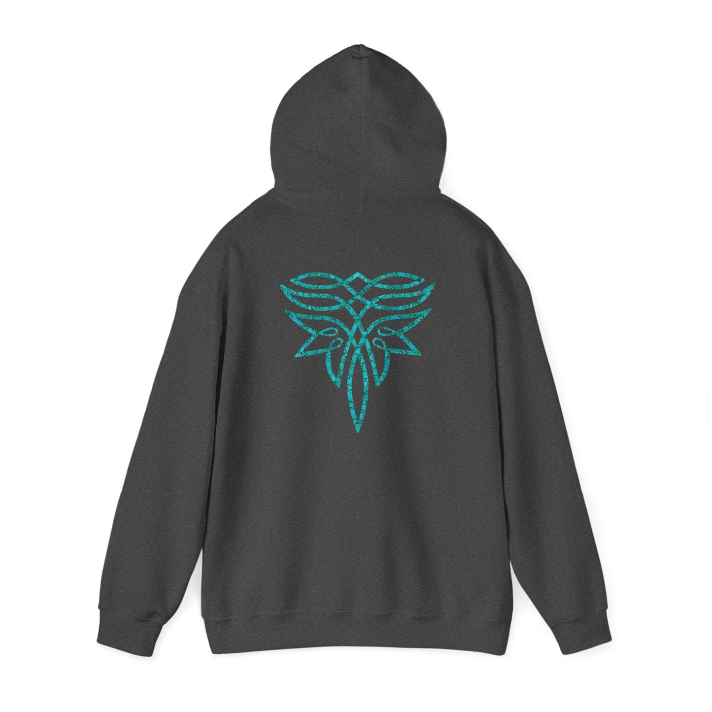 Turquoise Boot Stitch Hoodie