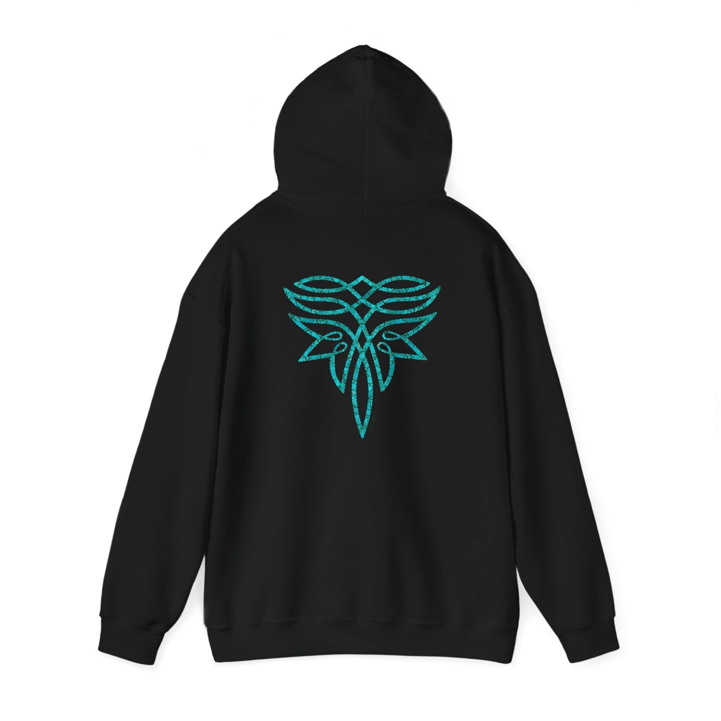 Turquoise Boot Stitch Hoodie