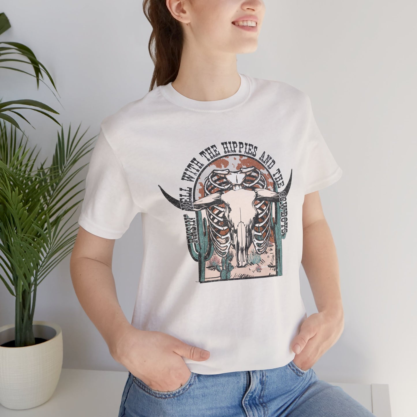 Hippies and Cowboys Short Sleeve Tee