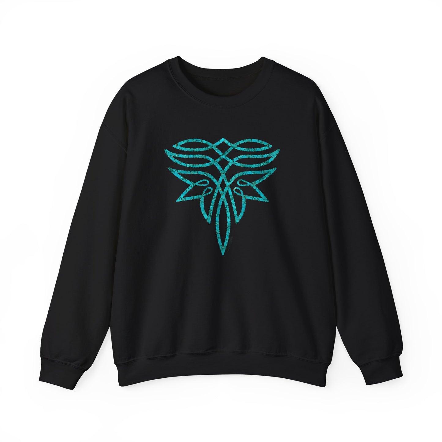 Turquoise Boot Stitch Crewneck Sweatshirt