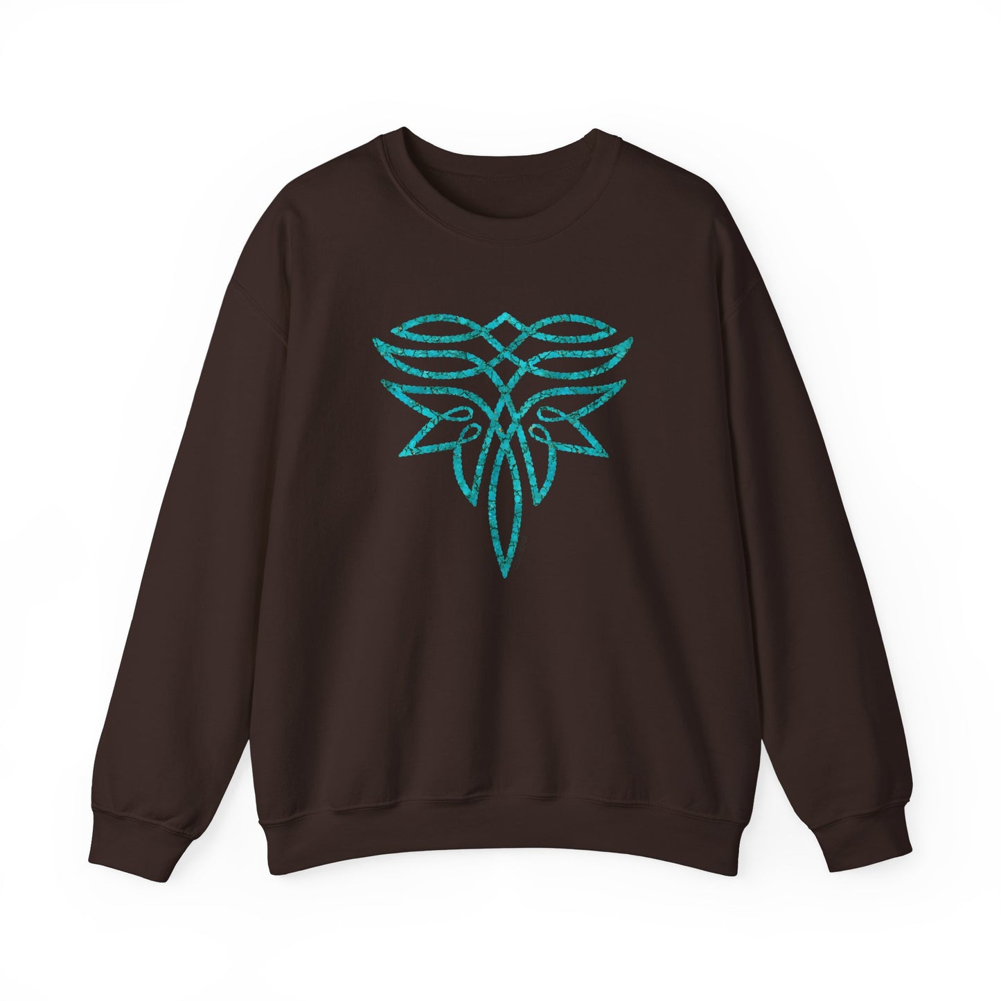 Turquoise Boot Stitch Crewneck Sweatshirt