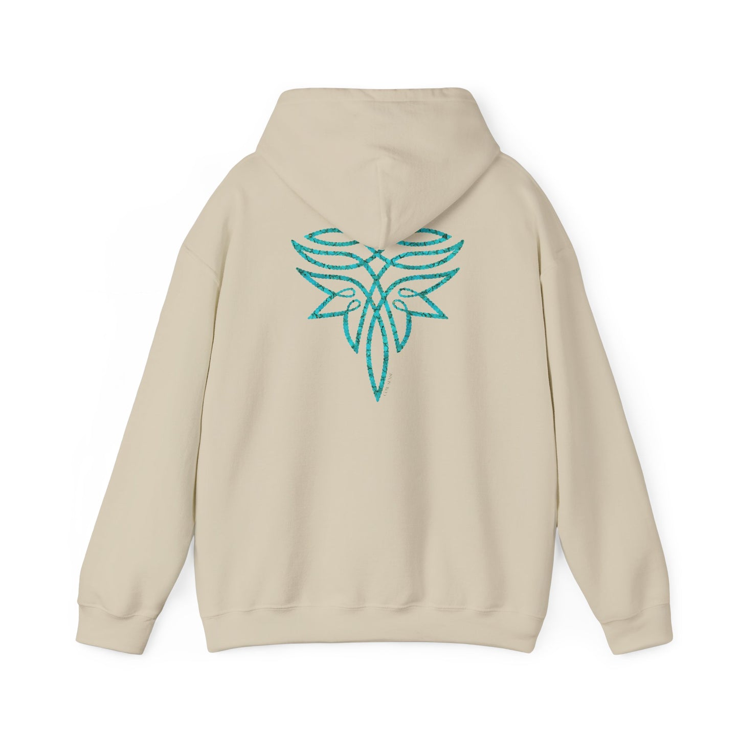 Turquoise Boot Stitch Hoodie