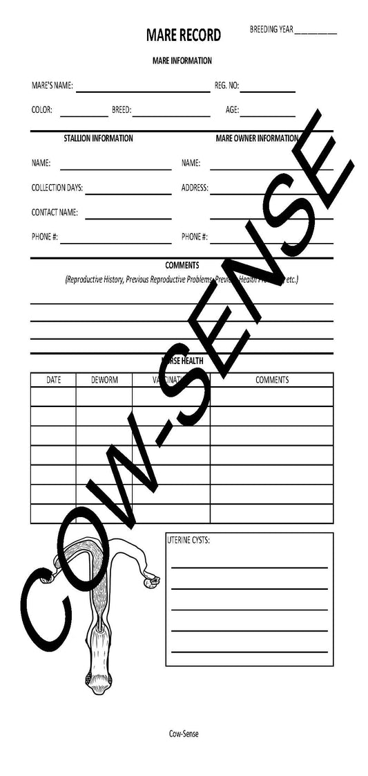 Mare Breeding Tracker